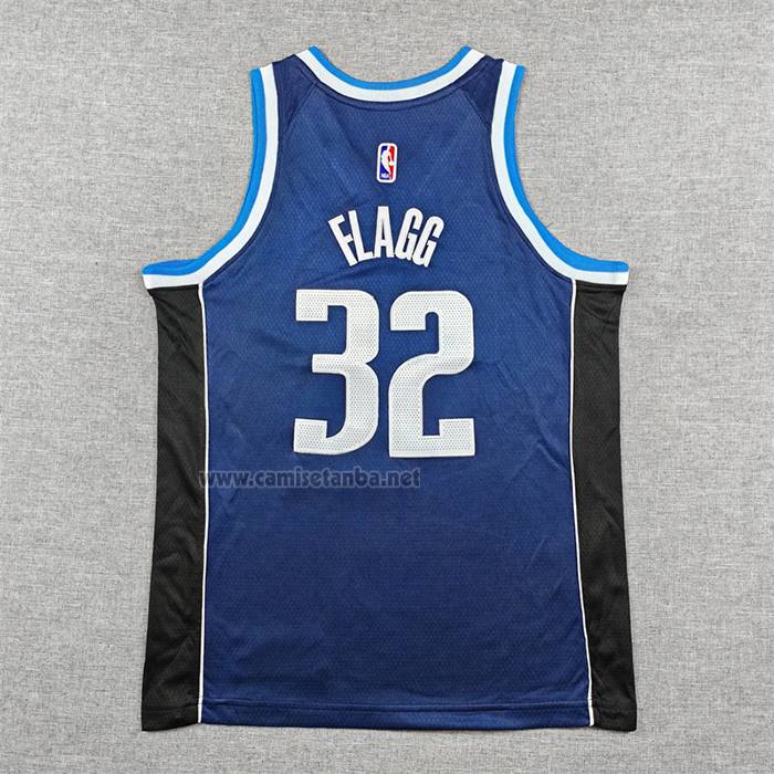 Camiseta Nino Dallas Mavericks Cooper Flagg NO 32 Statement 2025-26 Azul